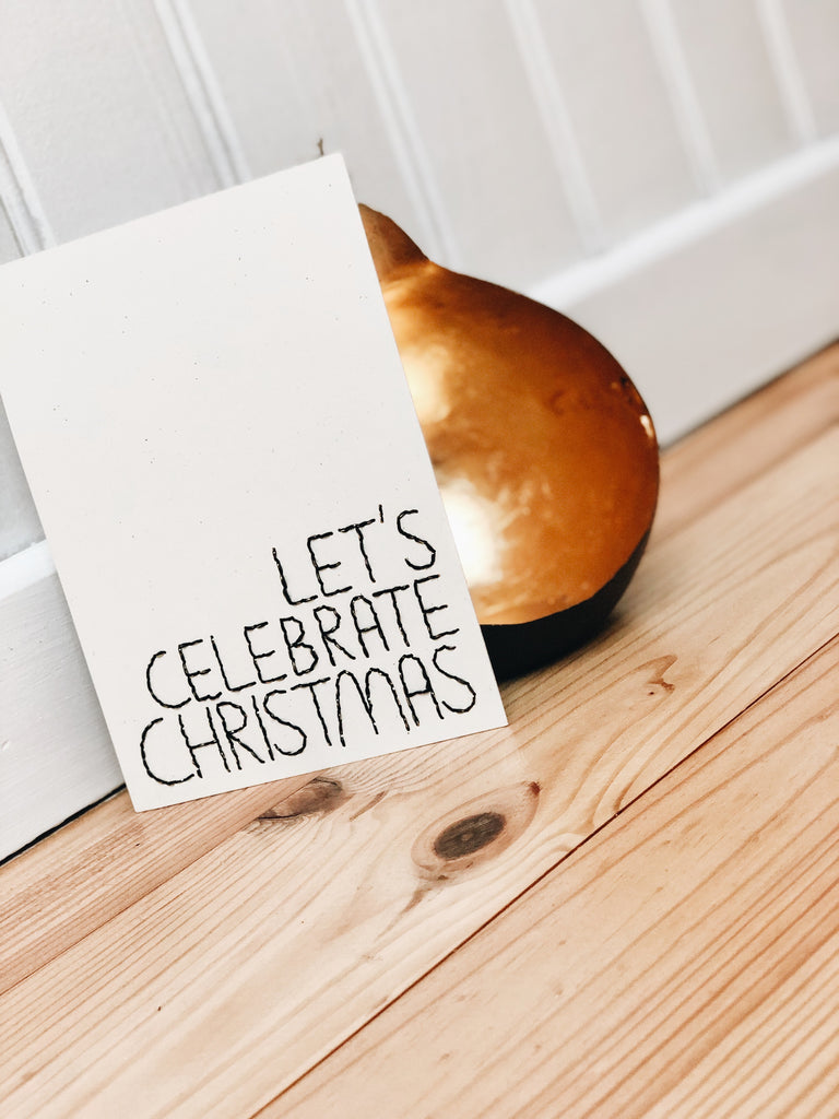 Let's celebrate Christmas - A6